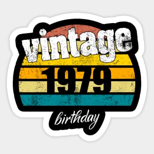 vintage 1979 Sticker